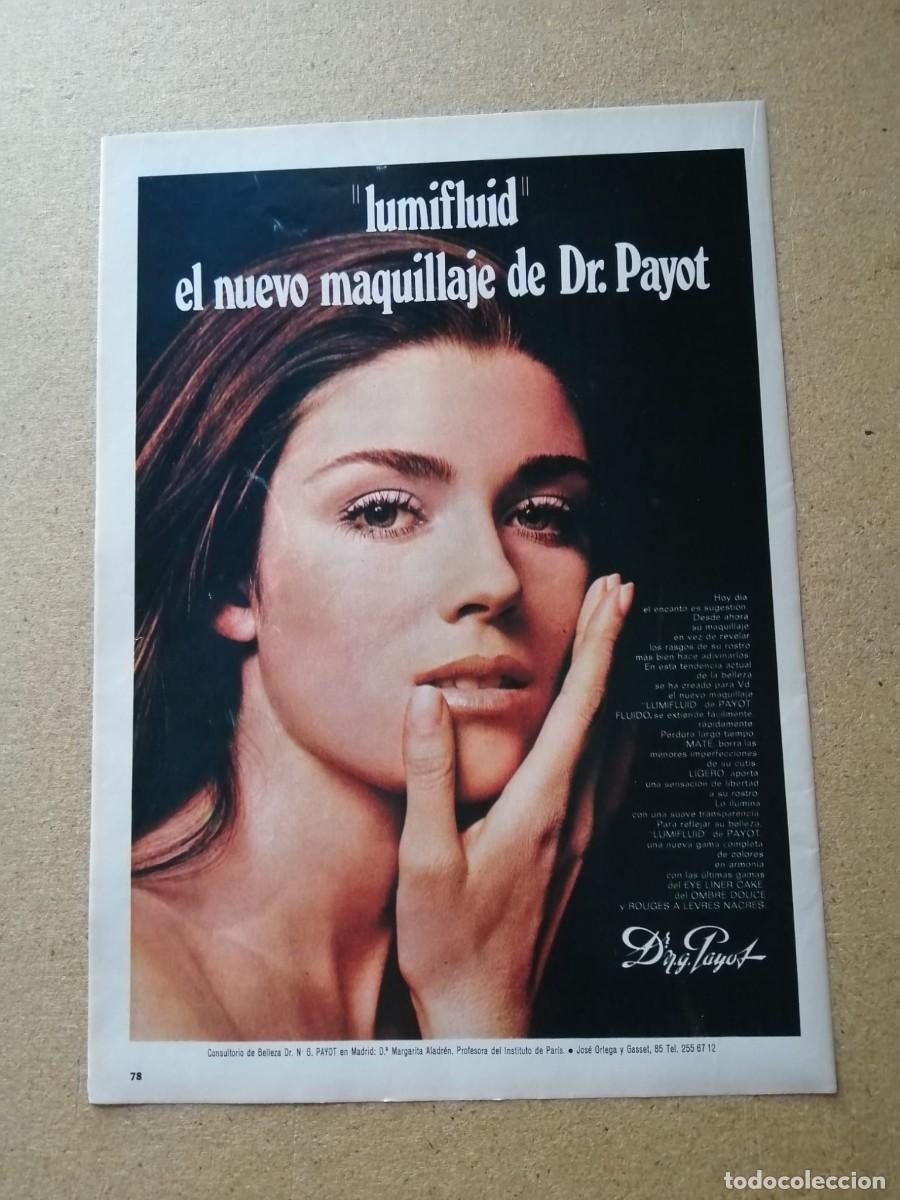 Otros Art&iacute;culos de Coleccionismo en Papel: ANUNCIO. LUMIFLUID, EL NUEVO MAQUILLAJE DEL Dr. PAYOT