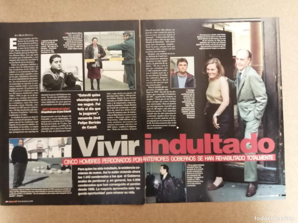 Otros Art&iacute;culos de Coleccionismo en Papel: REPORTAJE. VIVIR INDULTADO