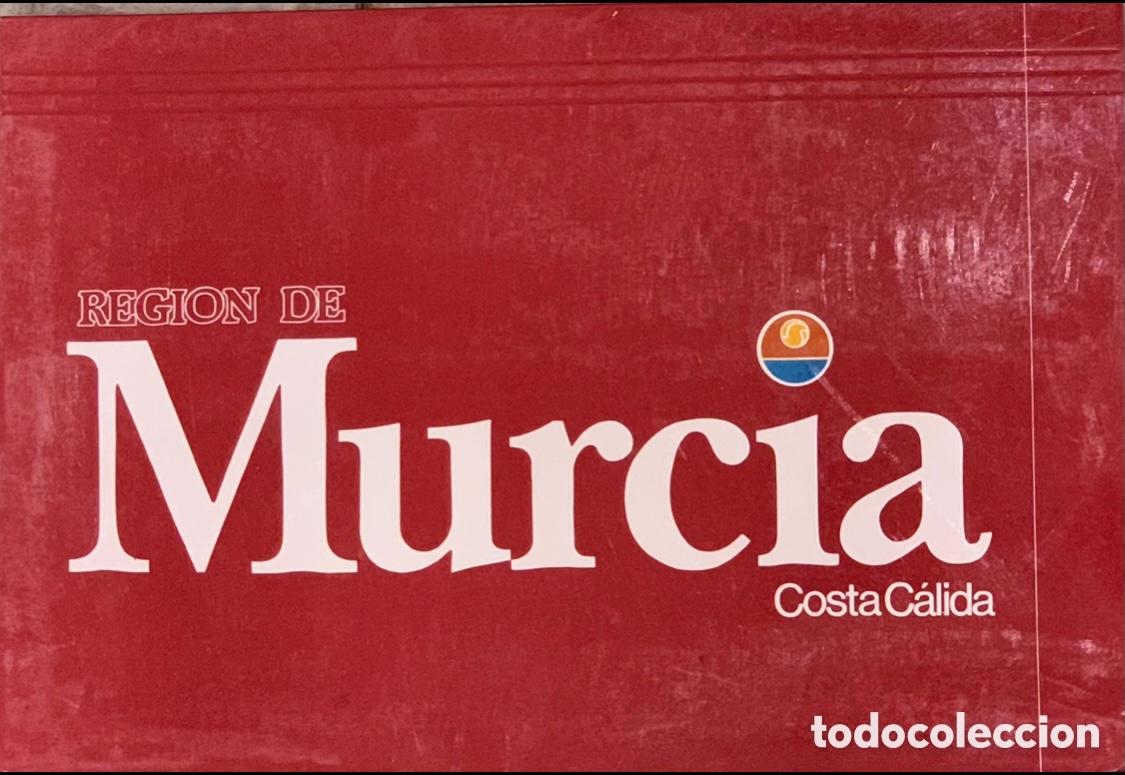 Otros Art&iacute;culos de Coleccionismo en Papel: Carpeta. Regi&oacute;n de Murcia. Costa C&aacute;lida. A&ntilde;os 80.