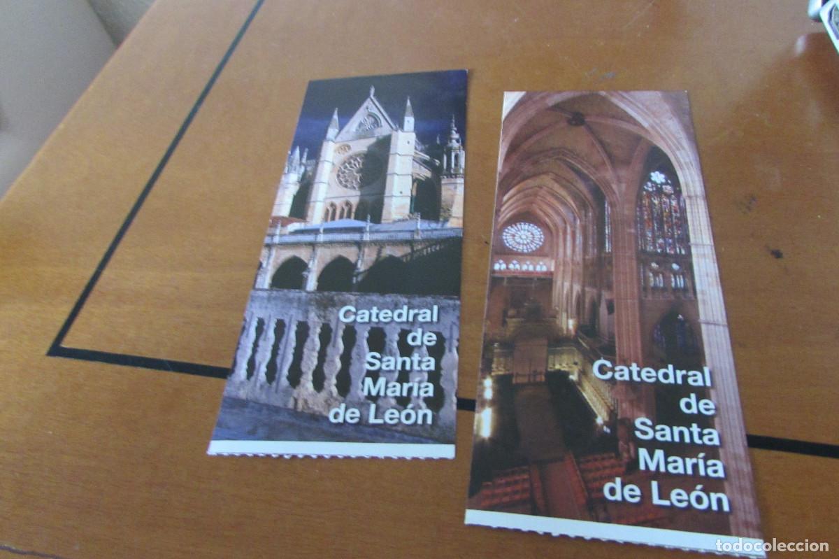 Otros Art&iacute;culos de Coleccionismo en Papel: ENTRADAS CATEDRAL DE SANTA MARIA DE LEON