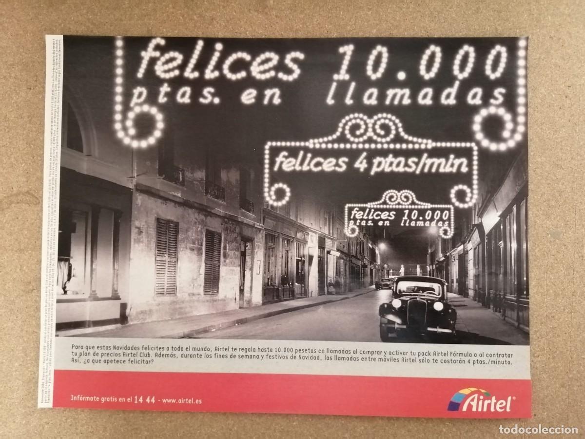 Otros Art&iacute;culos de Coleccionismo en Papel: ANUNCIO. AIRTEL.....