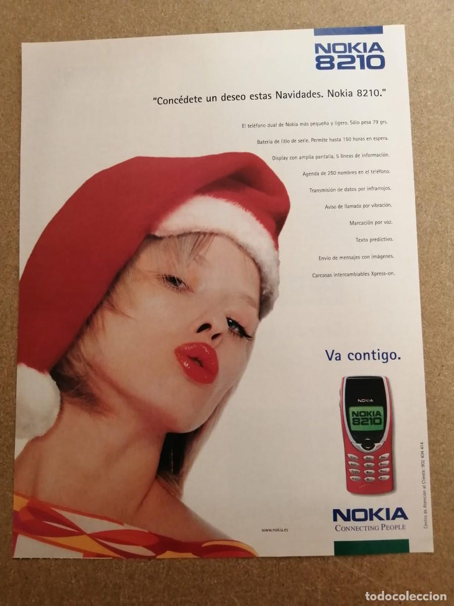 Otros Art&iacute;culos de Coleccionismo en Papel: ANUNCIO. NOKIA 8210.