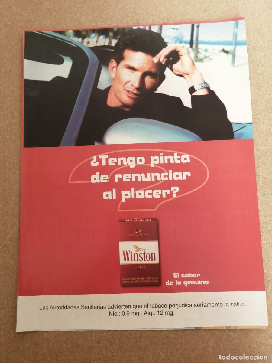 Otros Art&iacute;culos de Coleccionismo en Papel: ANUNCIO. CIGARRILLOS WINSTON