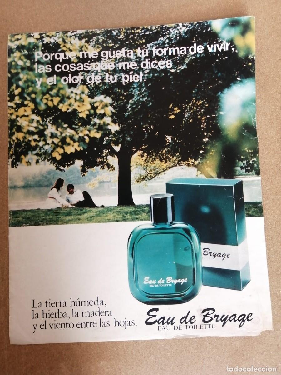 Otros Art&iacute;culos de Coleccionismo en Papel: ANUNCIO. EAU DE TOILETTE EAU DE BRYAGE