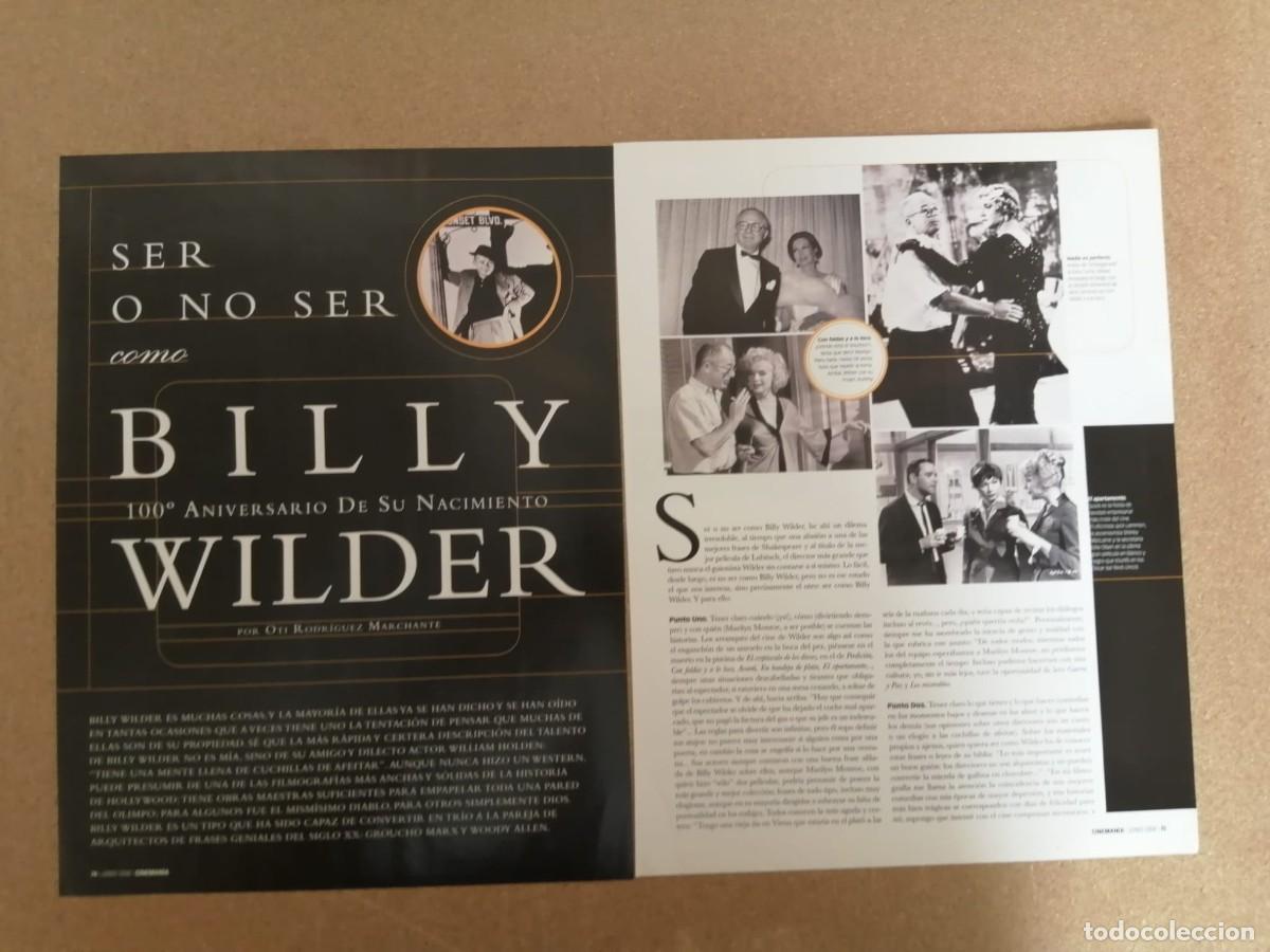 Otros Art&iacute;culos de Coleccionismo en Papel: REPORTAJE. BILLY WILDER, SER O NO SER