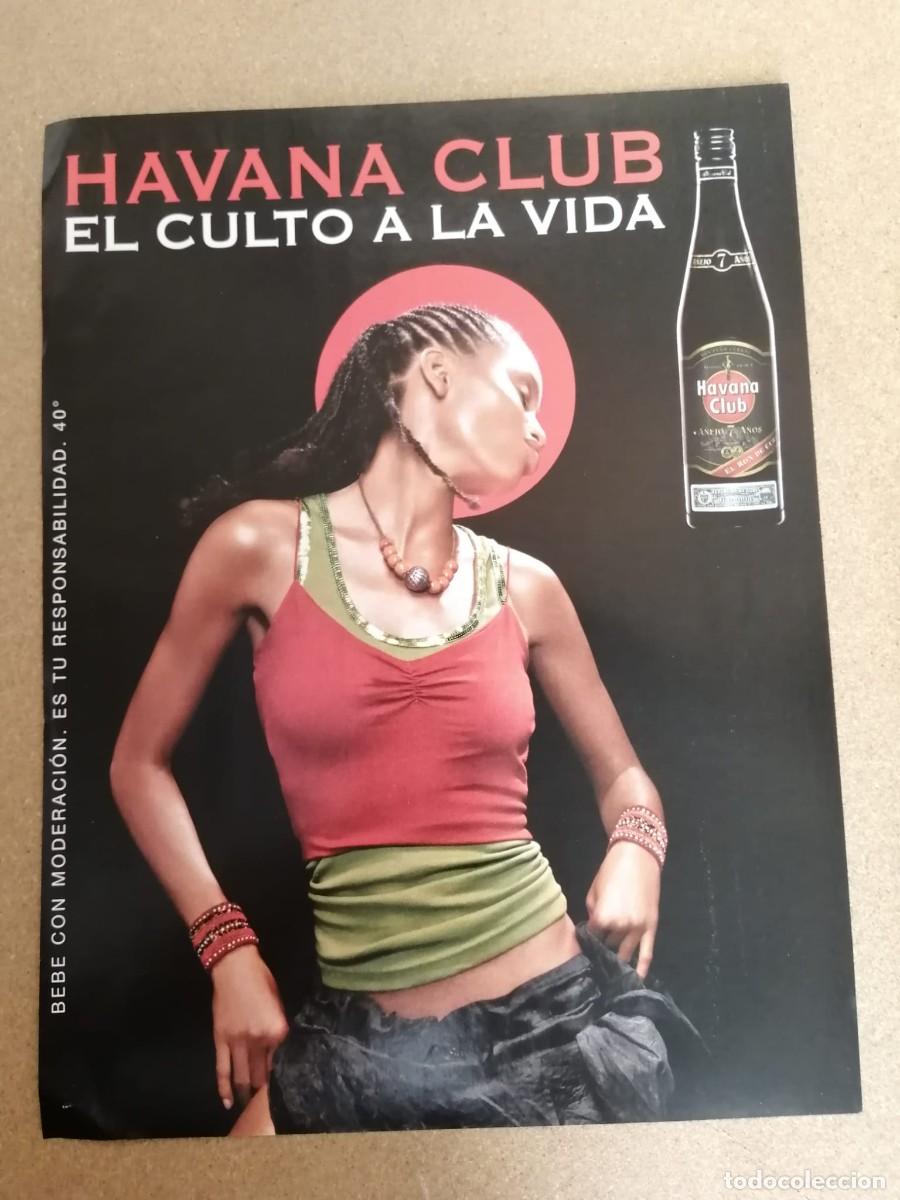 Otros Art&iacute;culos de Coleccionismo en Papel: ANUNCIO. HAVANA CLUB