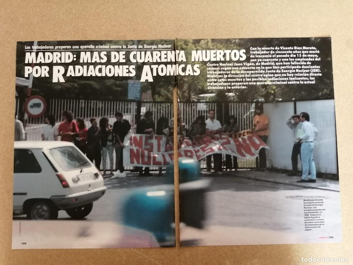 Otros Art&iacute;culos de Coleccionismo en Papel: REPORTAJE. MADRID, MAS DE CUARENTA MUERTOS POR RADIACIONES ATOMICAS