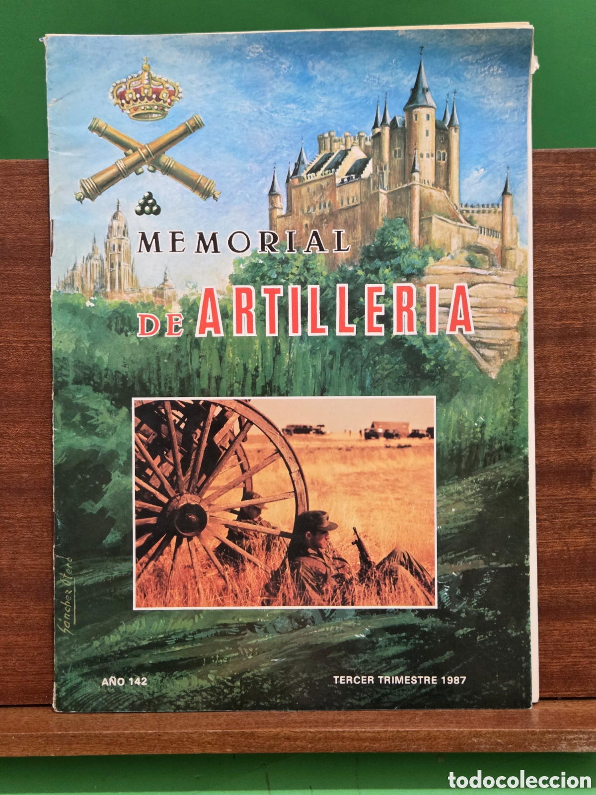 Otros Art&iacute;culos de Coleccionismo en Papel: &rdquo;&rdquo;MEMORIAL DE ARTILLERIA&rdquo;&rdquo;...A&Ntilde;O 142...TERCER TRIMESTRE DE 1987...