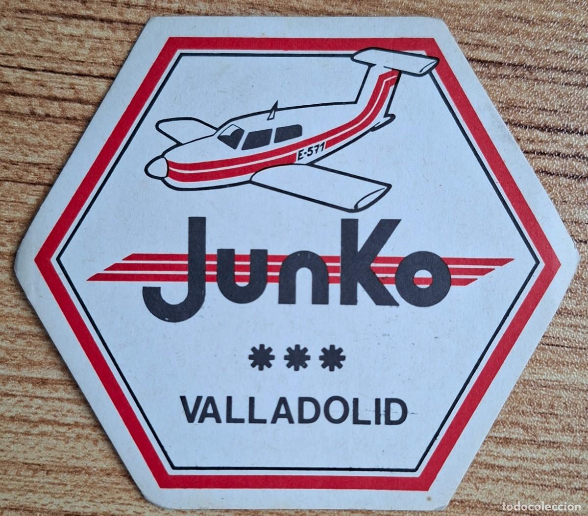 Otros Art&iacute;culos de Coleccionismo en Papel: Posavasos Cafeter&iacute;a Junko - Valladolid
