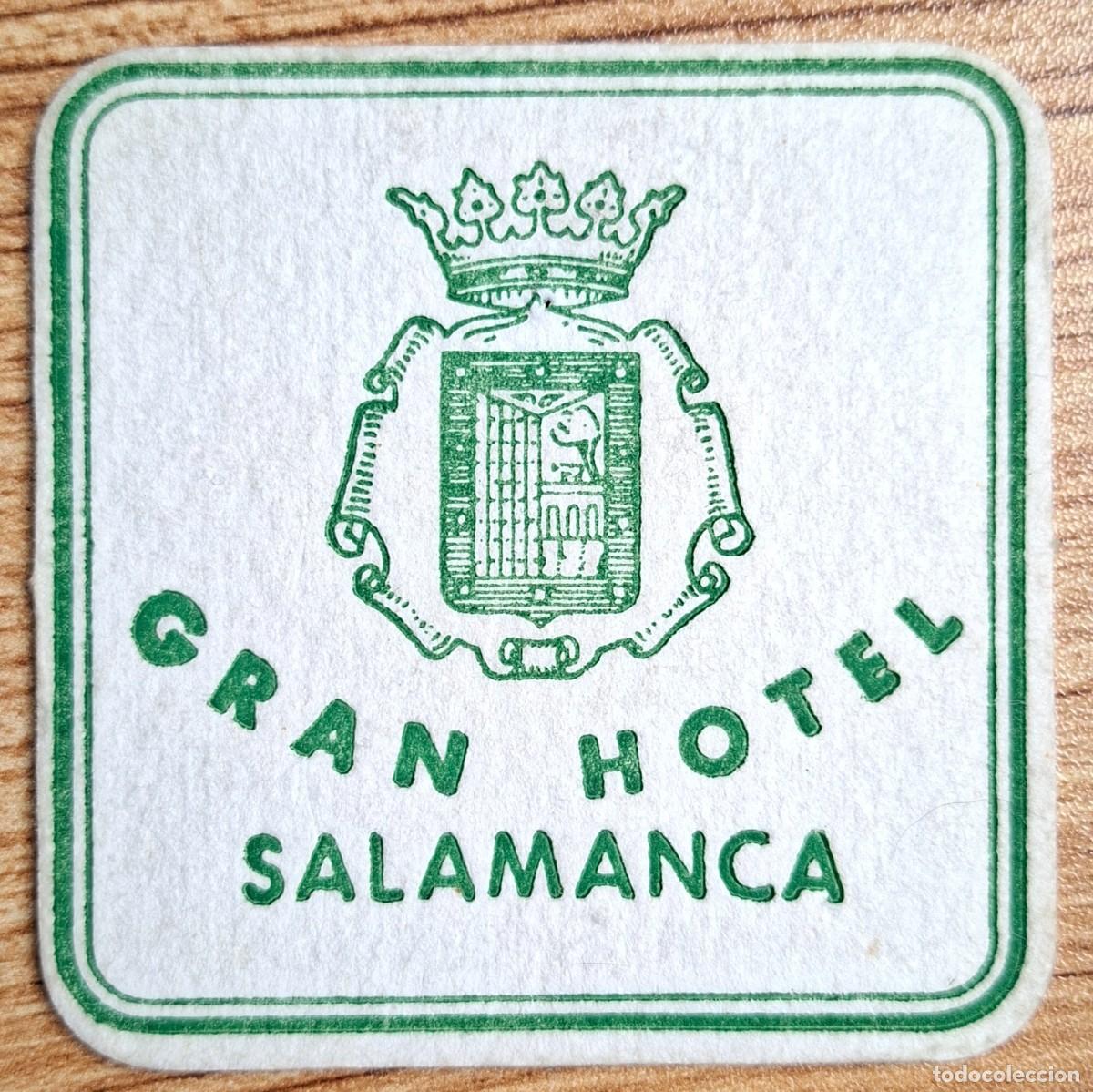 Otros Art&iacute;culos de Coleccionismo en Papel: Posavasos Gran Hotel Salamanca