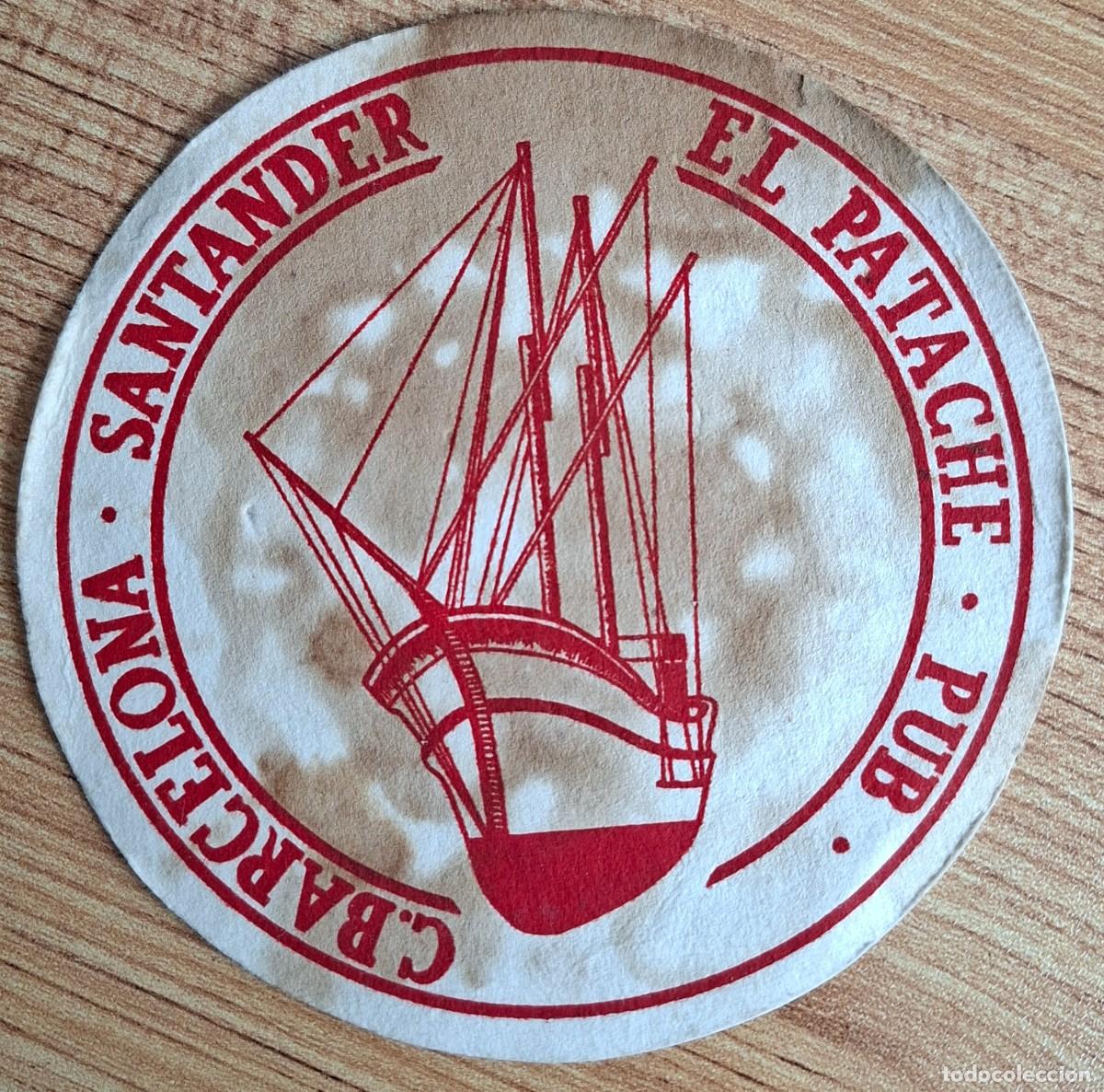 Otros Art&iacute;culos de Coleccionismo en Papel: Posavasos Pub El Patache - Santander (Cantabria)