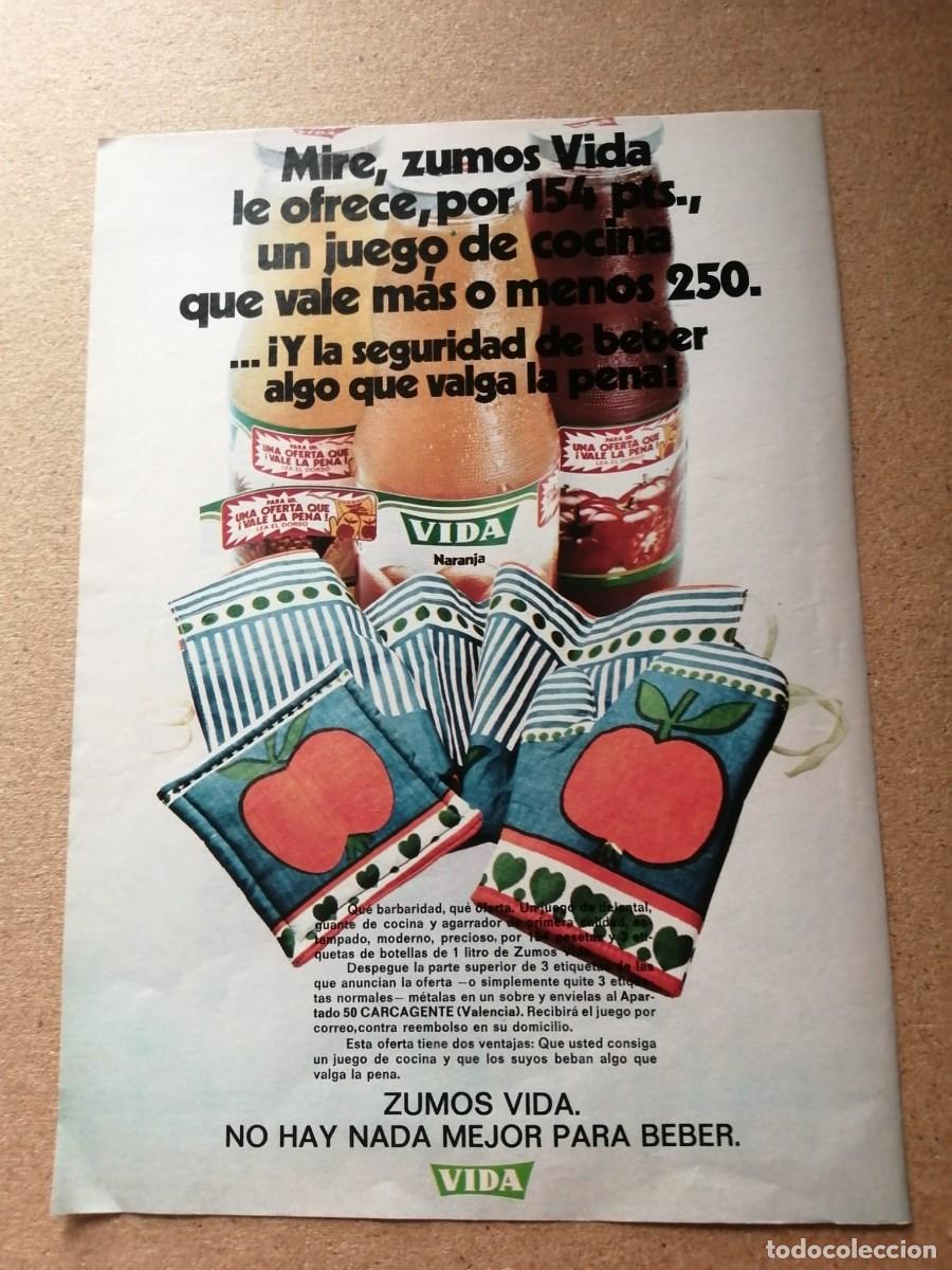 Outros artigos de papel: ANUNCIO. ZUMOS VIDA.