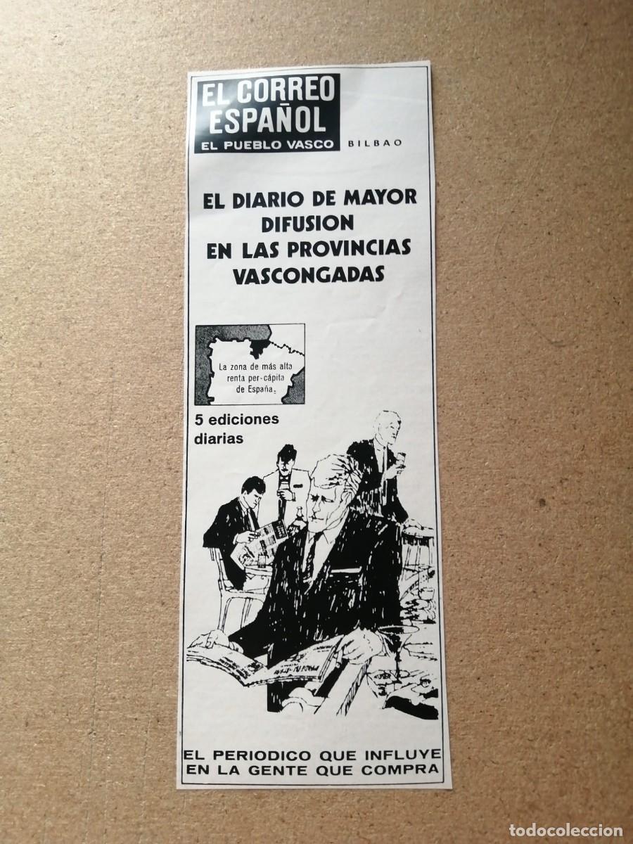 Outros artigos de papel: ANUNCIO. EL CORREO ESPA&Ntilde;OL