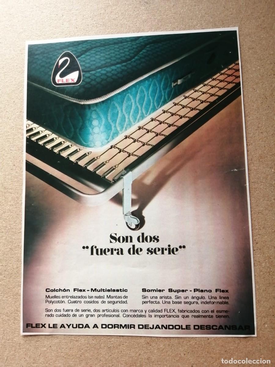 Outros artigos de papel: ANUNCIO. COLCHONES FLEX