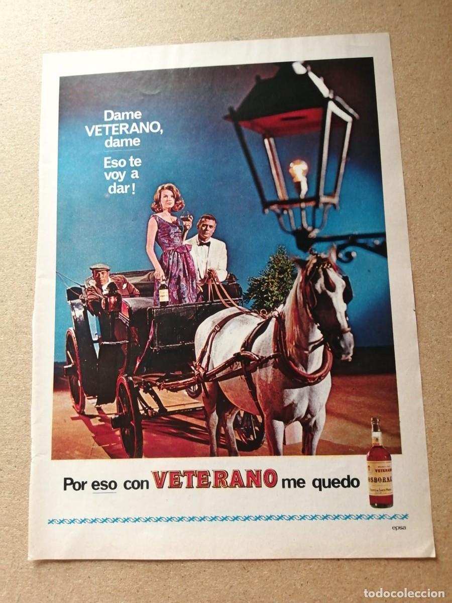 Outros artigos de papel: ANUNCIO. BRANDY VETERANO