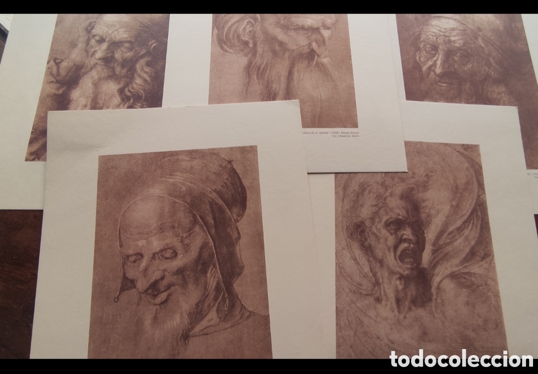 Otros Art&iacute;culos de Coleccionismo en Papel: Antiguas laminas Durero Publicidad