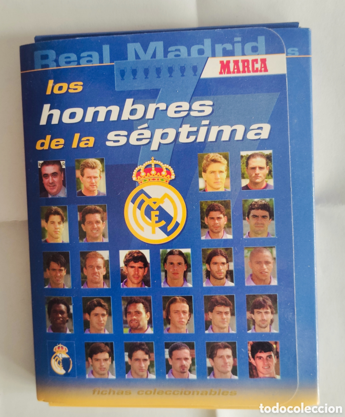 Otros Art&iacute;culos de Coleccionismo en Papel: CROMOS DE LOS HOMBRES DE LA SEPTIMA POR MARCA .MEDIDAS 14.5 X 10.5 CM