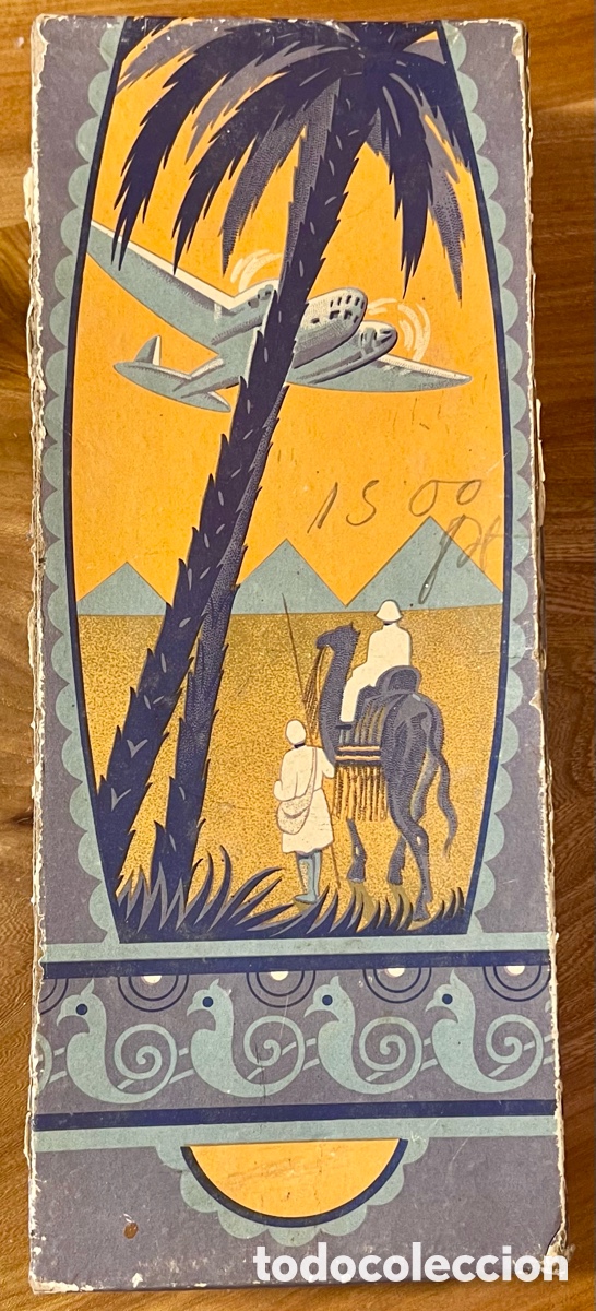Otros Art&iacute;culos de Coleccionismo en Papel: Caja de cart&oacute;n original de zapatos infantiles c. 1940. Art Dec&oacute; tard&iacute;o