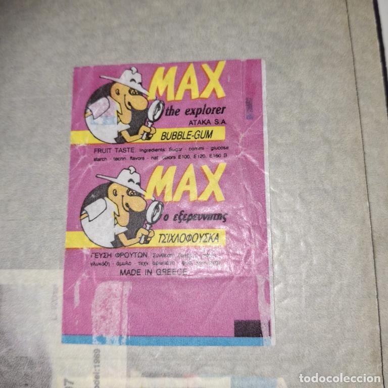 Otros Art&iacute;culos de Coleccionismo en Papel: Envoltura de chicle MAX Ataka 1990s Grecia