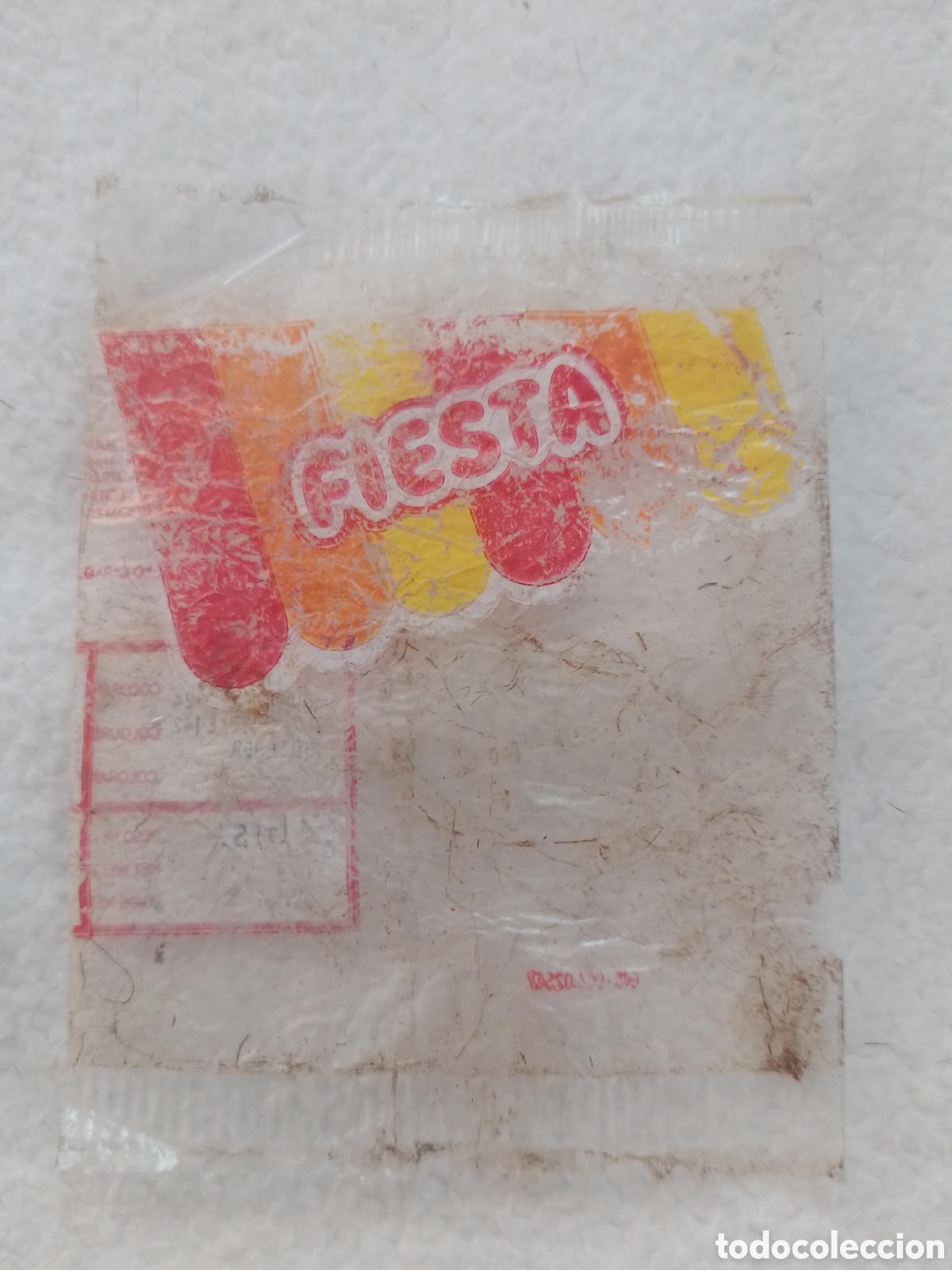 Otros Art&iacute;culos de Coleccionismo en Papel: Antiguo envoltorio caramelos Fiesta.