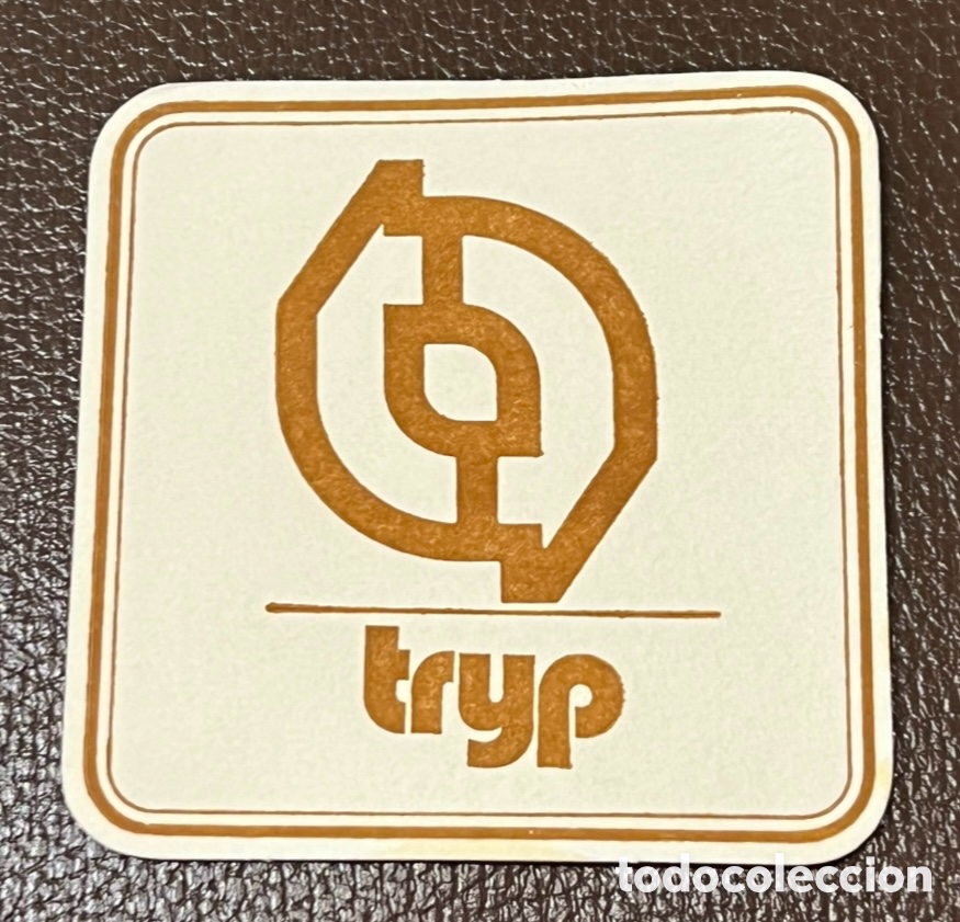 Otros Art&iacute;culos de Coleccionismo en Papel: Posavasos. TRYP Hoteles. Madrid. A&ntilde;os 80.