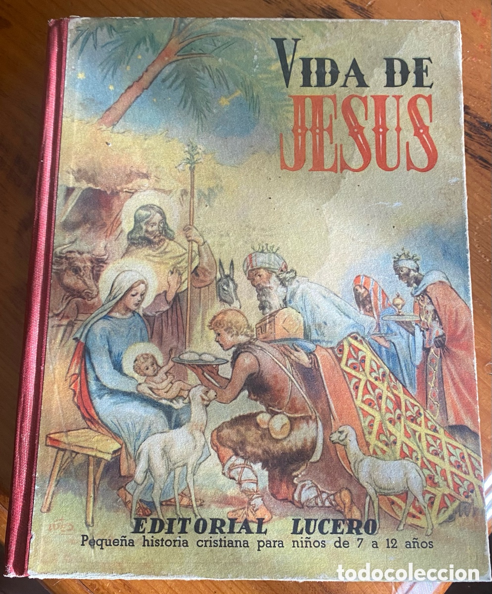 Otros Art&iacute;culos de Coleccionismo en Papel: Vida de Jes&uacute;s por Editorial Lucero a&ntilde;o 1944