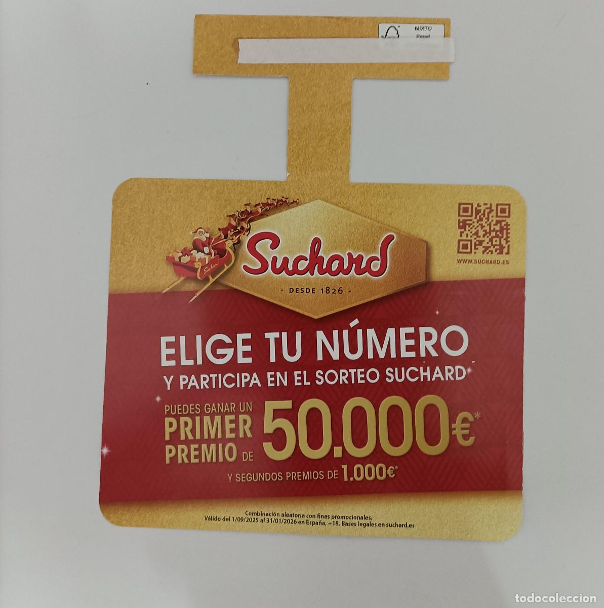 Otros Art&iacute;culos de Coleccionismo en Papel: suchard promocional turron navidad publicidad publicitario