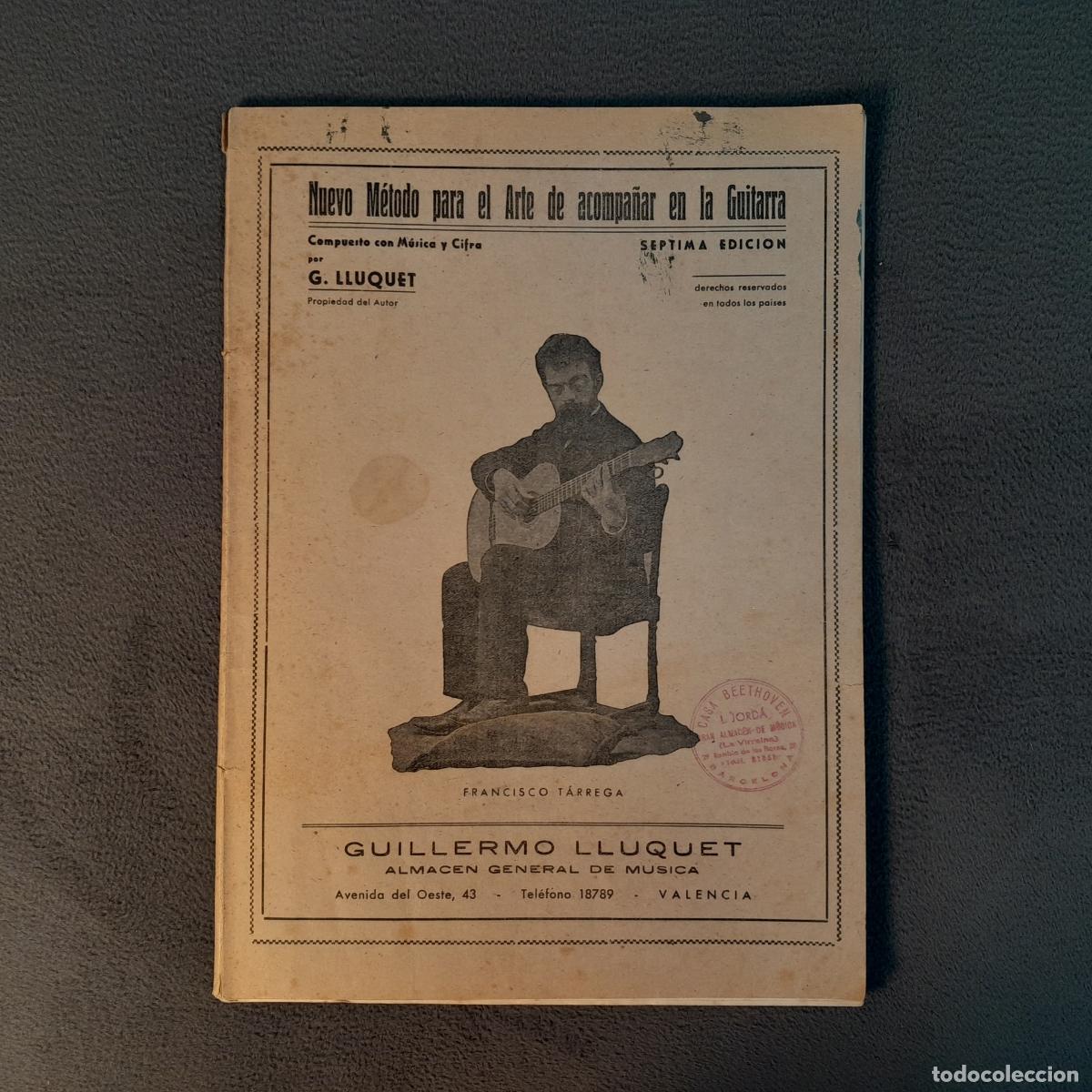 Otros art&iacute;culos de coleccionismo en papel: L-297. NUEVO M&Eacute;TODO PARA EL ARTE DE ACOMPA&Ntilde;AR EN LA GUITARRA. A&Ntilde;O 1954