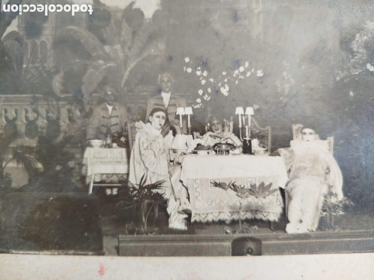 Otros Art&iacute;culos de Coleccionismo en Papel: TEATRO DE LOS CAMPOS ELISEOS DE BILBAO. FOTOGRAFIA DE LA REPRESENTACI&Oacute;N DE &rdquo;LES DEUX PIERROTS&rdquo; 1915.