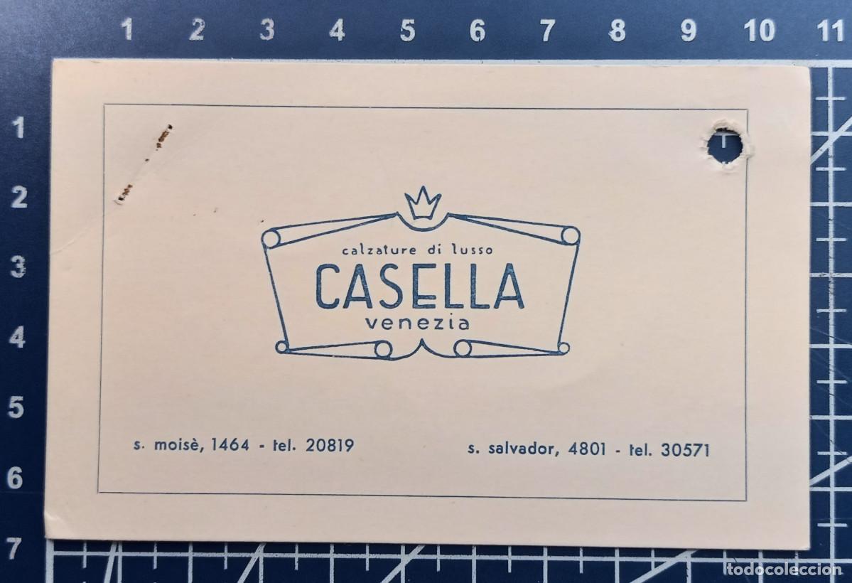 Otros Art&iacute;culos de Coleccionismo en Papel: CALZATURE DI LUSSO CASELLA, VENEZIA