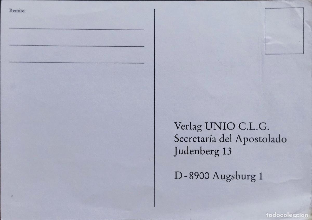 Otros Art&iacute;culos de Coleccionismo en Papel: TARJETA DE PEDIDO EDITORIAL UCLG AUGSBURGO ALEMANIA 1992. RELIGI&Oacute;N - LLAGAS DE JES&Uacute;S