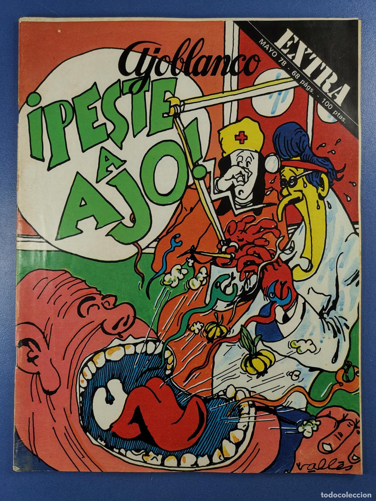 Otros art&iacute;culos de coleccionismo en papel: AJOBLANCO - EXTRA MAYO 78 - PESTE A AJO! - 1978