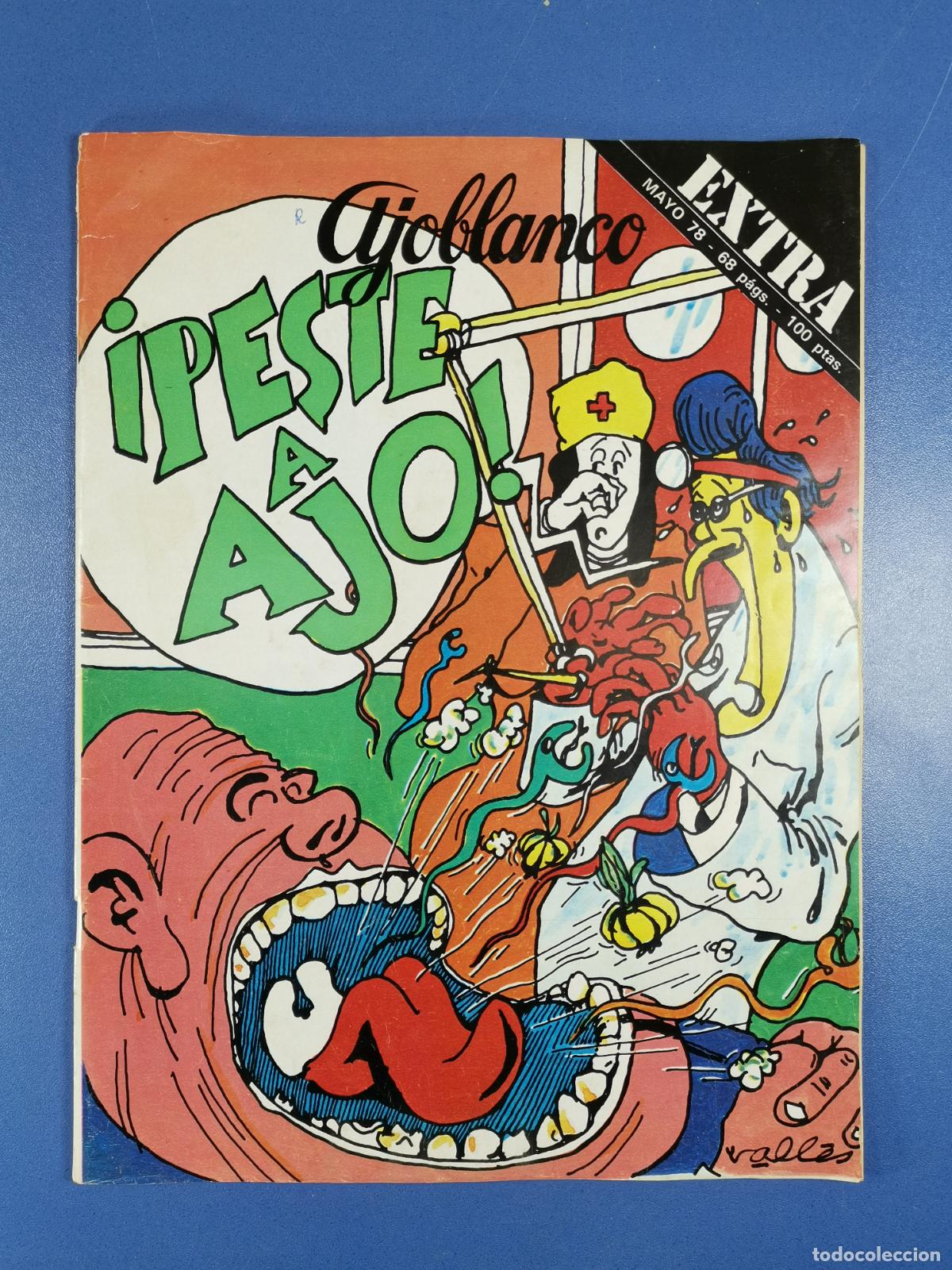 Otros art&iacute;culos de coleccionismo en papel: AJOBLANCO - EXTRA MAYO 78 - PESTE A AJO! - 1978