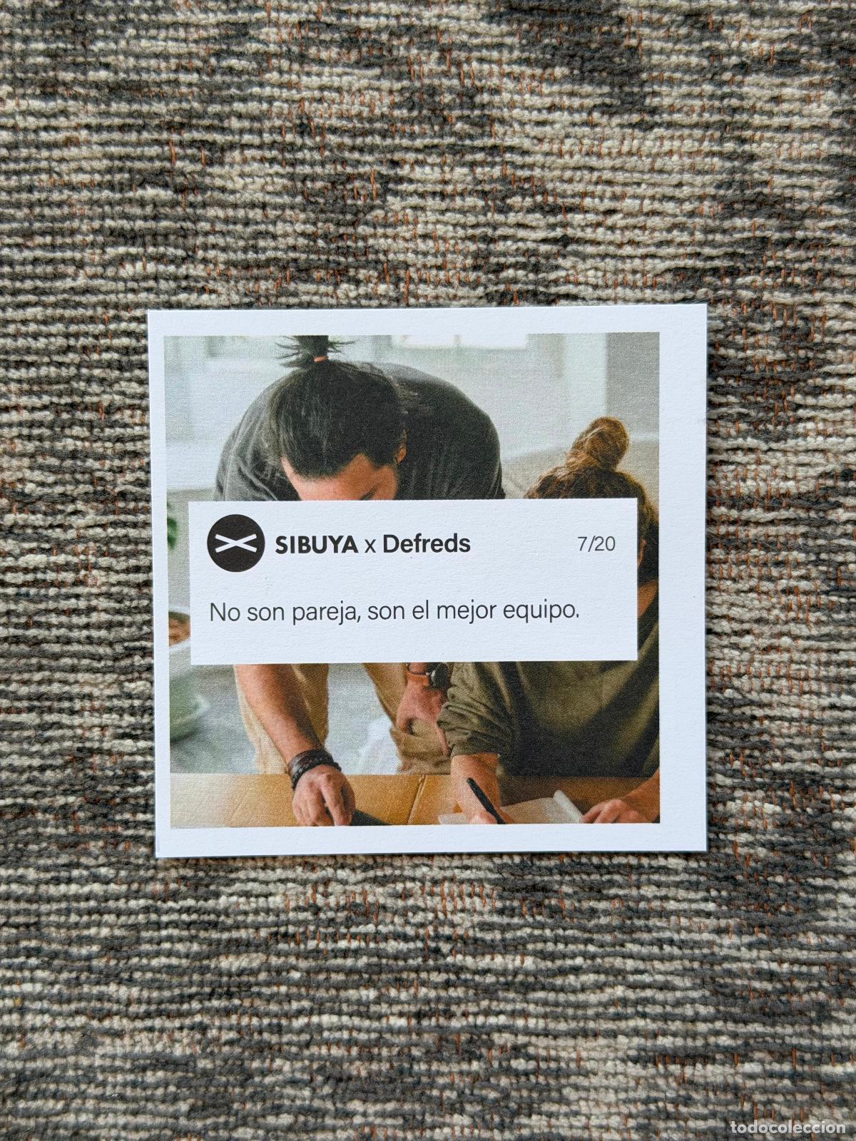 Otros art&iacute;culos de coleccionismo en papel: TARJETA SIBUYA X DEFREDS 7/20