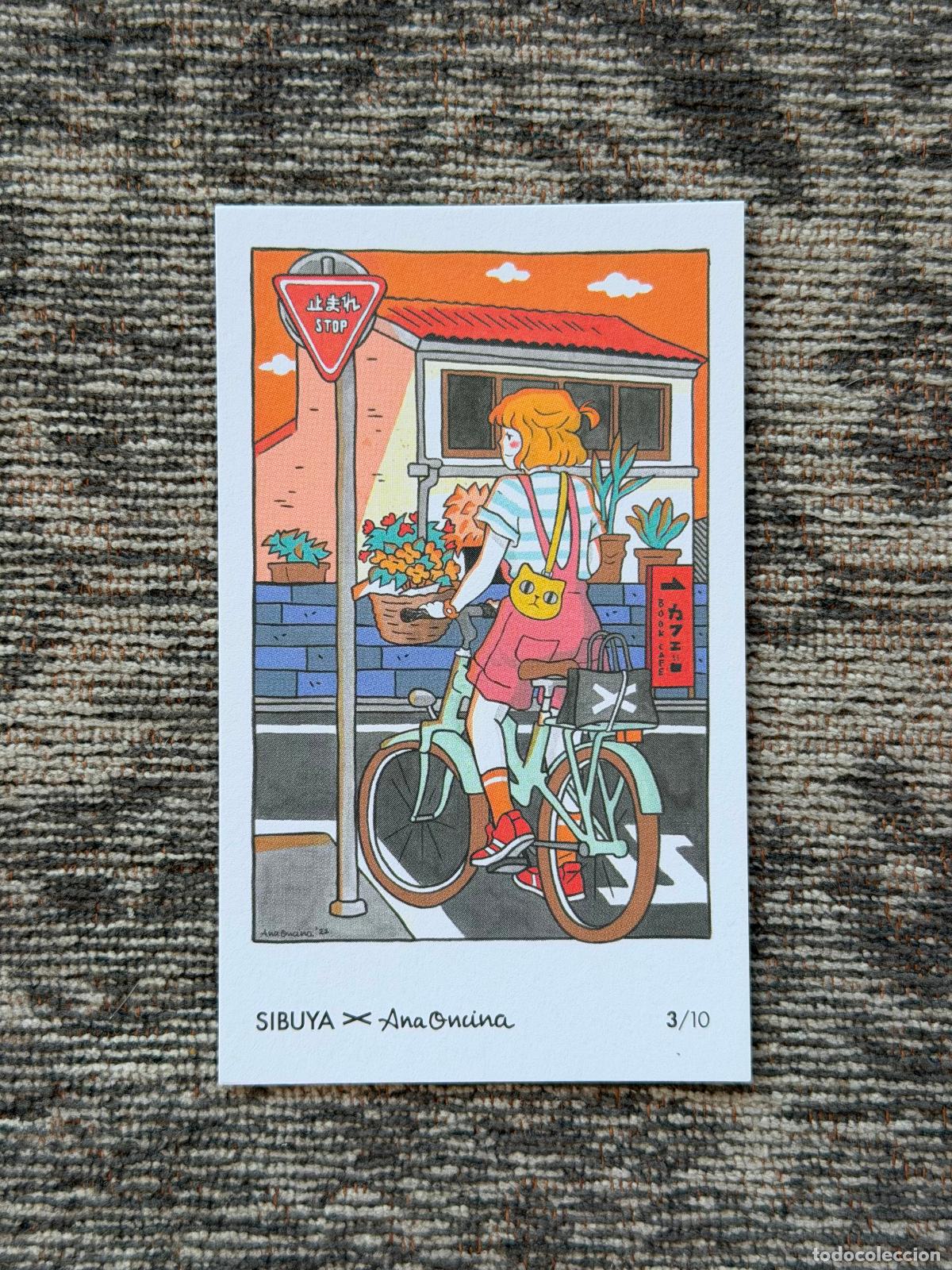 Otros art&iacute;culos de coleccionismo en papel: TARJETA SIBUYA X ANA ONCINA 3/10
