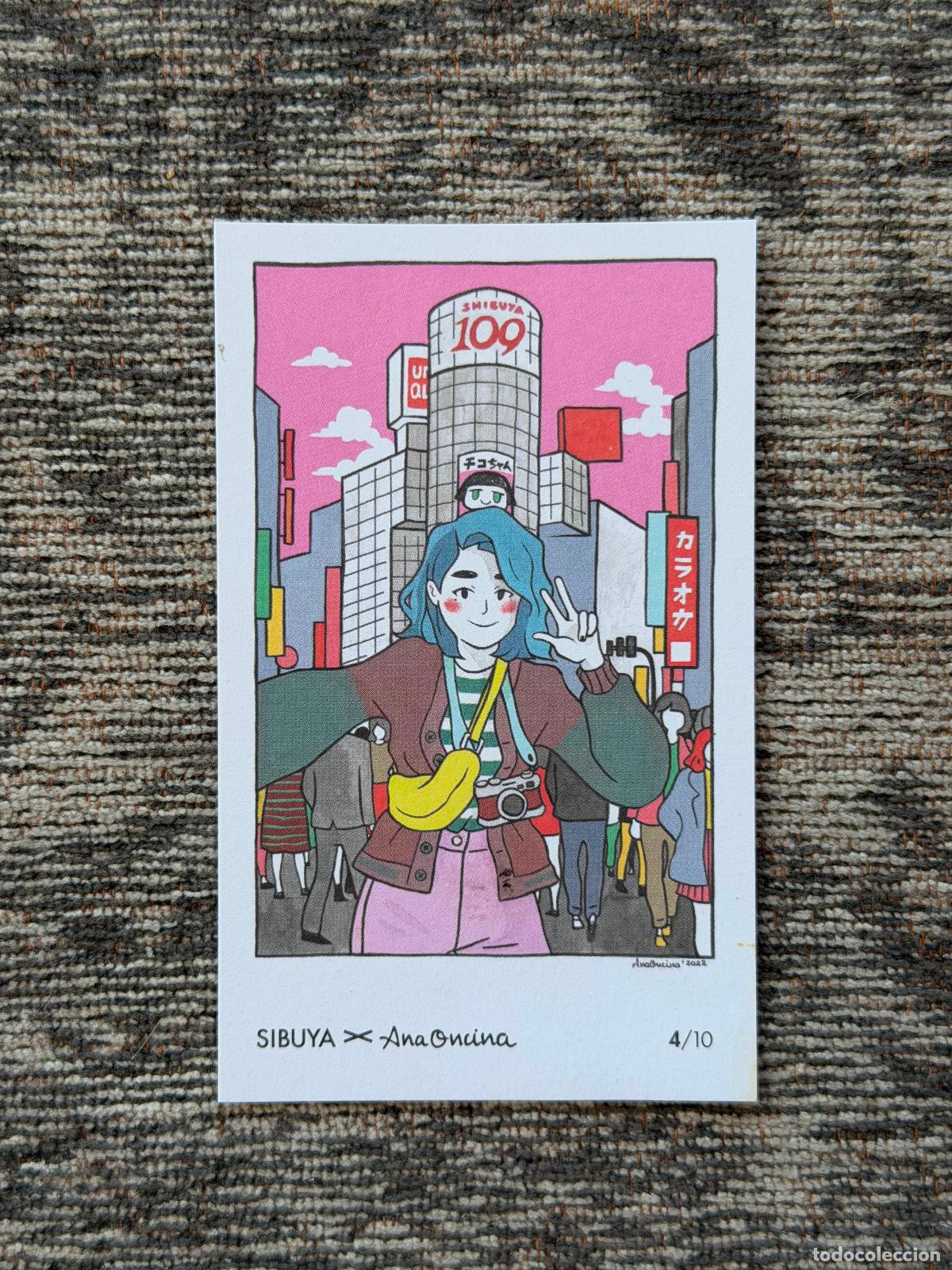 Otros art&iacute;culos de coleccionismo en papel: TARJETA SIBUYA X ANA ONCINA 4/10