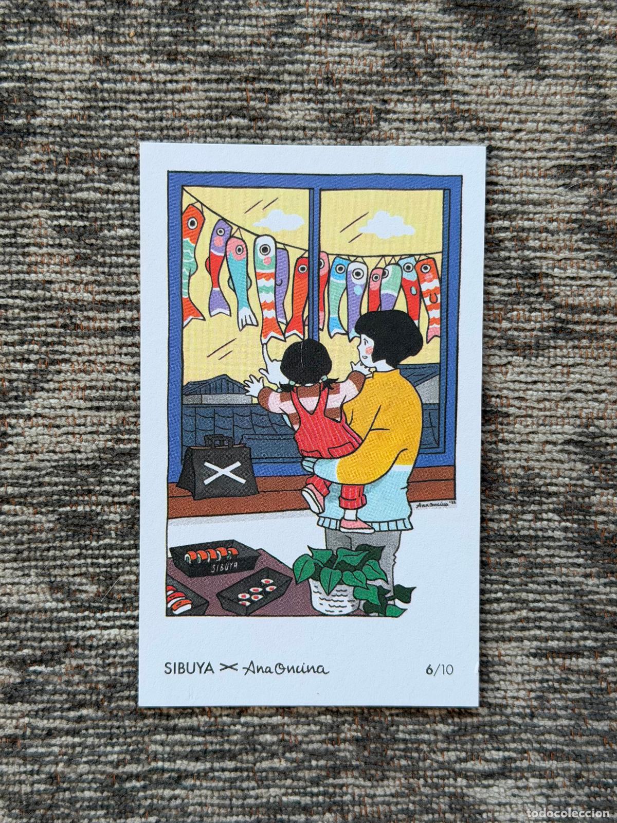 Otros art&iacute;culos de coleccionismo en papel: TARJETA SIBUYA X ANA ONCINA 6/10