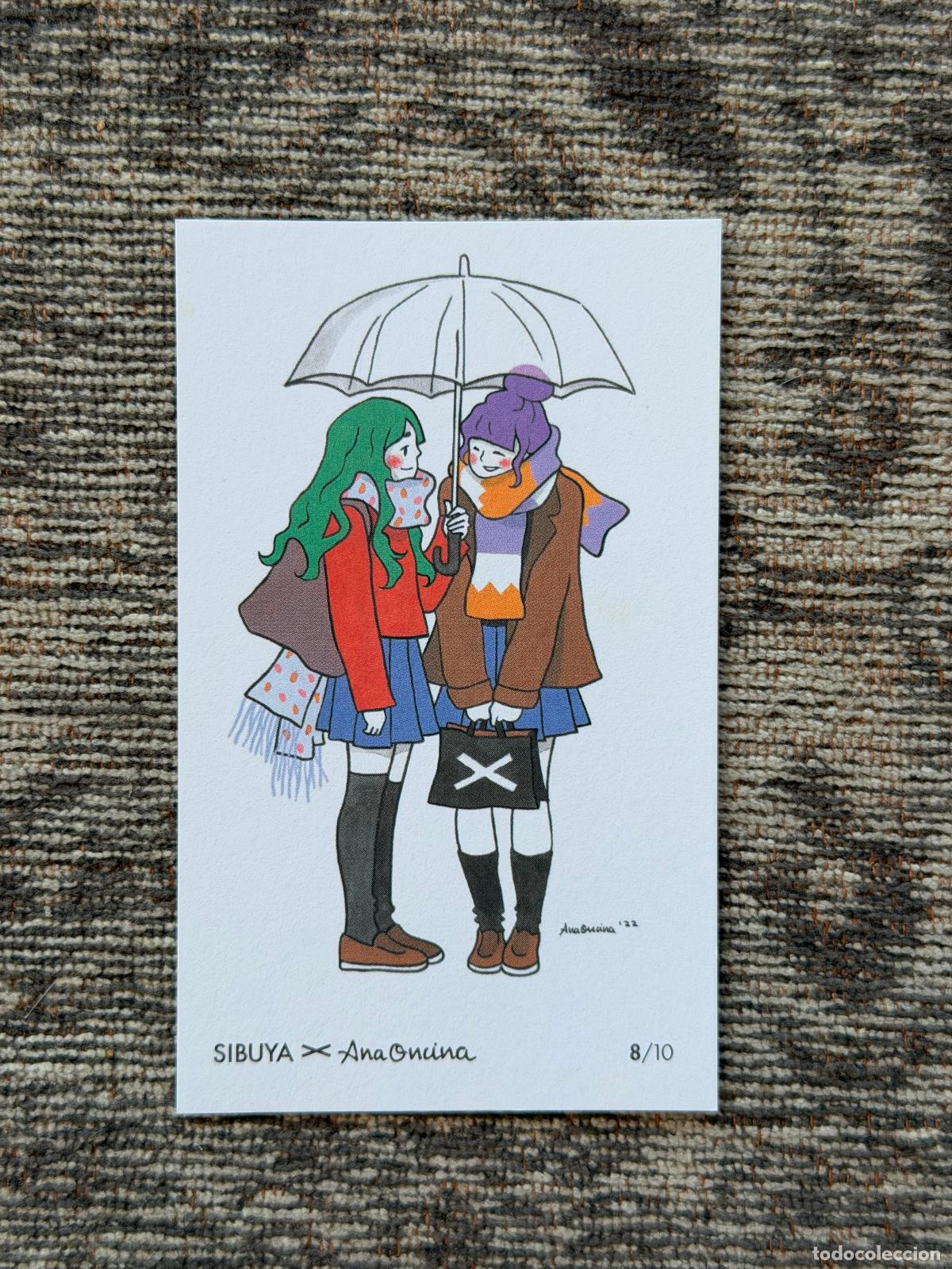 Otros art&iacute;culos de coleccionismo en papel: TARJETA SIBUYA X ANA ONCINA 8/10