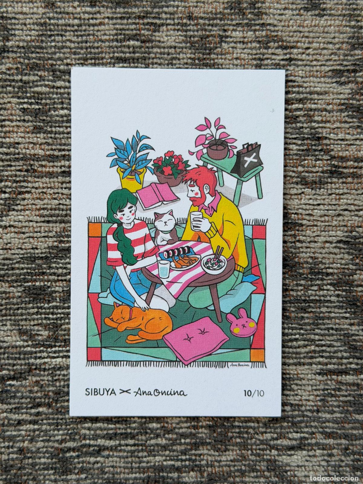 Otros art&iacute;culos de coleccionismo en papel: TARJETA SIBUYA X ANA ONCINA 10/10