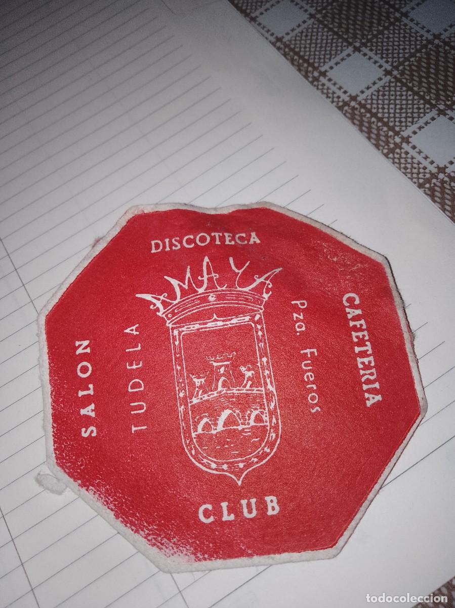 Otros art&iacute;culos de coleccionismo en papel: Posavasos a&ntilde;os 50 60 aproximado discoteca cafeter&iacute;a tudela