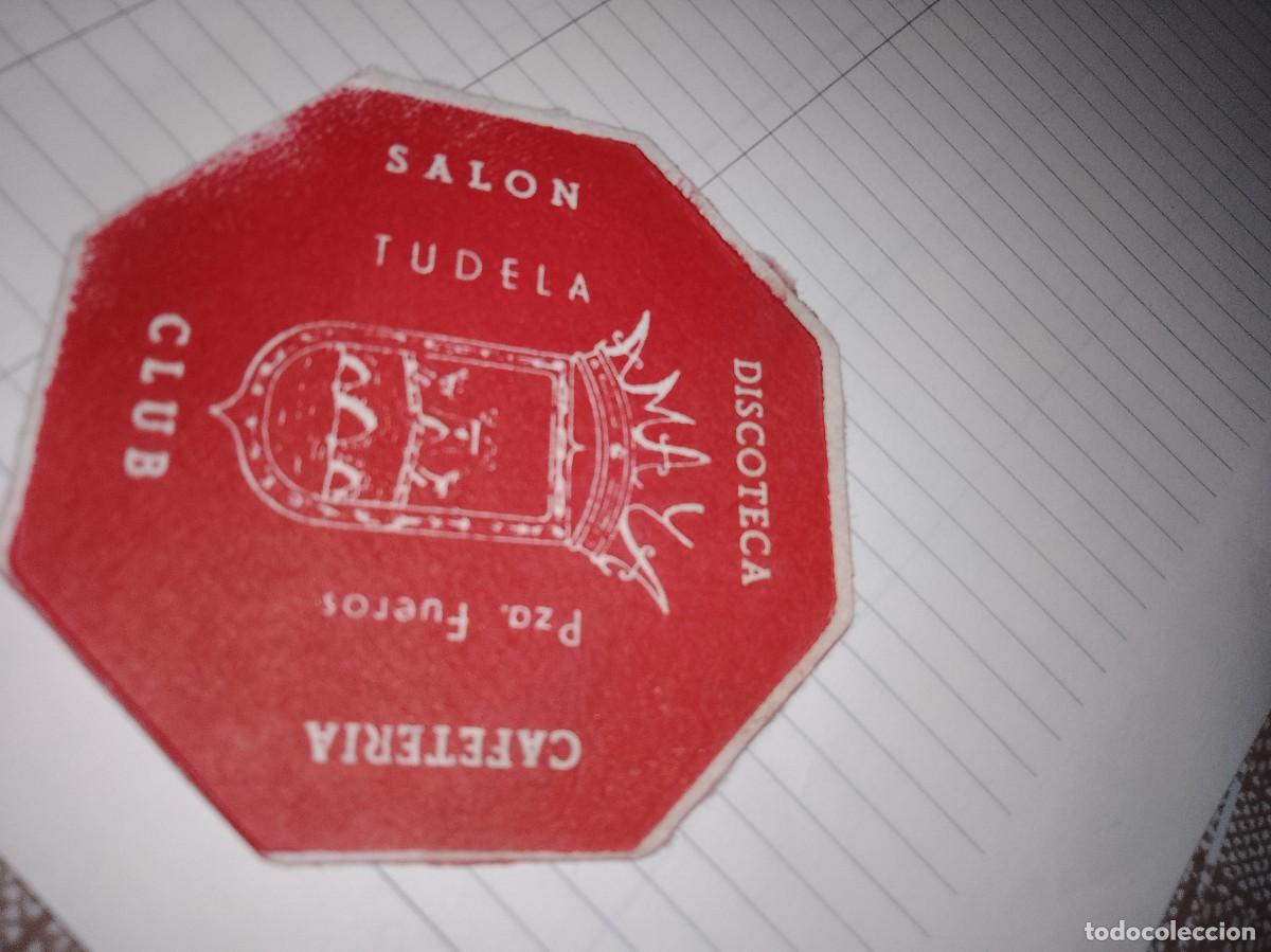 Otros art&iacute;culos de coleccionismo en papel: Posavasos a&ntilde;os 50 60 aproximado discoteca cafeter&iacute;a tudela