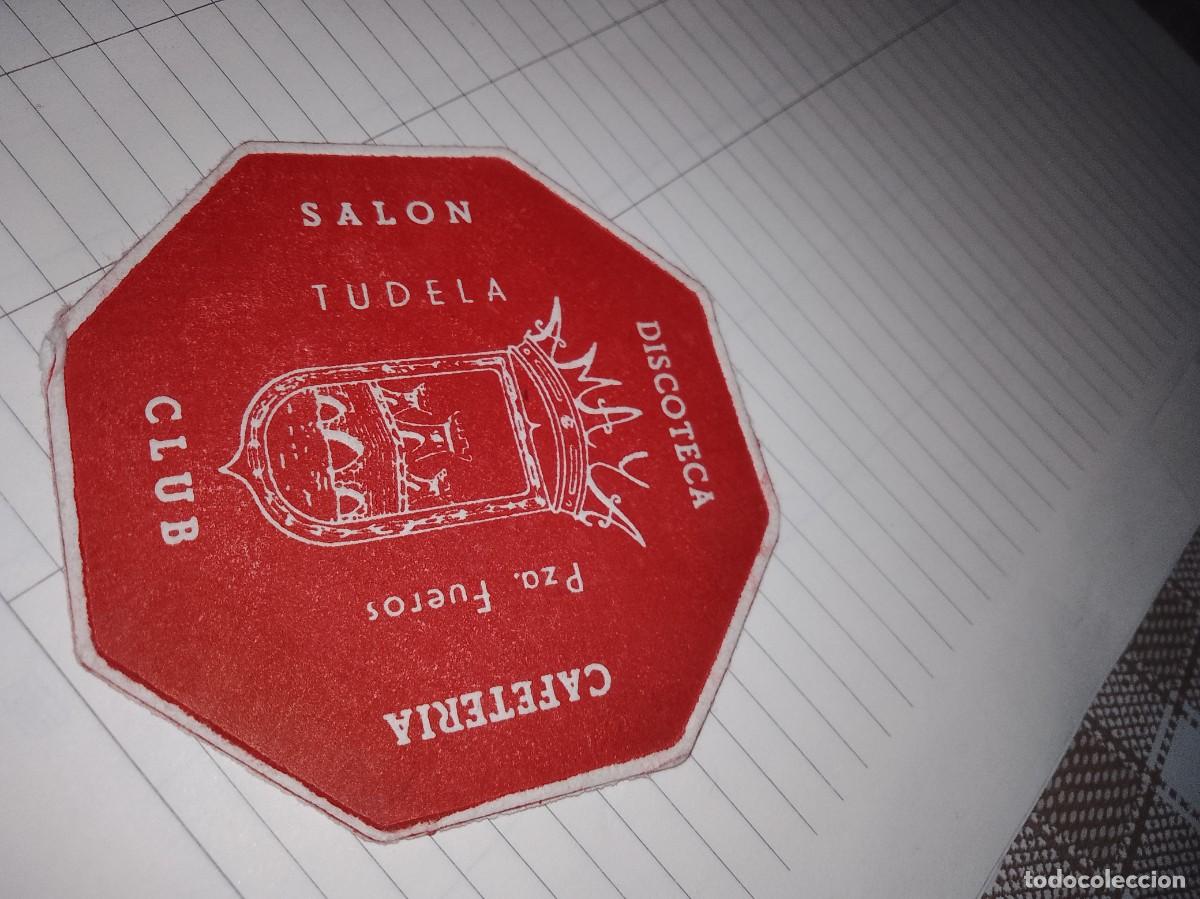 Otros art&iacute;culos de coleccionismo en papel: Posavasos a&ntilde;os 50 60 aproximado discoteca cafeter&iacute;a tudela
