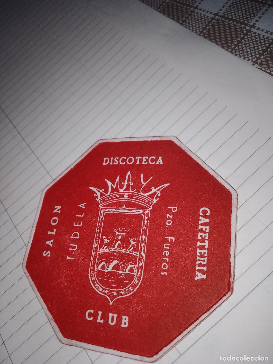 Otros art&iacute;culos de coleccionismo en papel: Posavasos a&ntilde;os 50 60 aproximado discoteca cafeter&iacute;a tudela