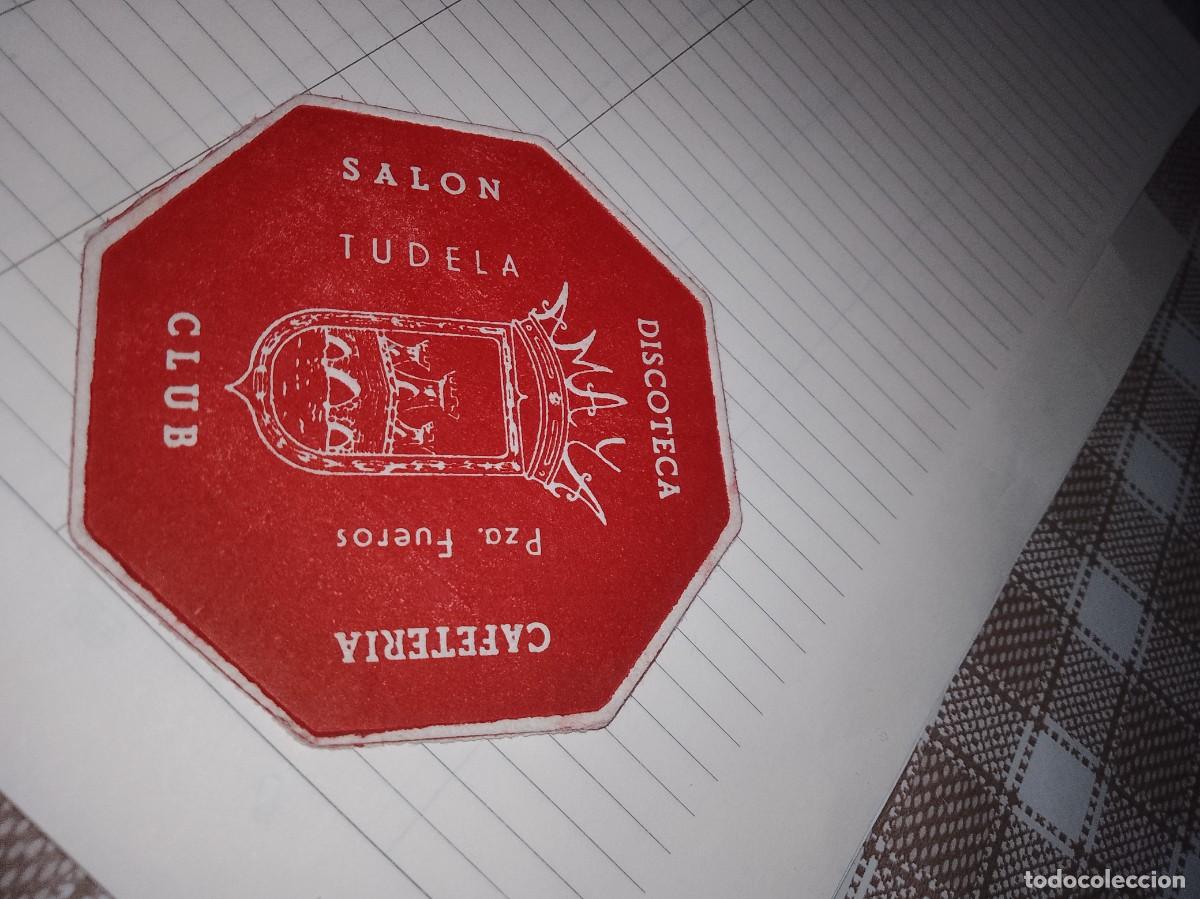 Otros art&iacute;culos de coleccionismo en papel: Posavasos a&ntilde;os 50 60 aproximado discoteca cafeter&iacute;a tudela