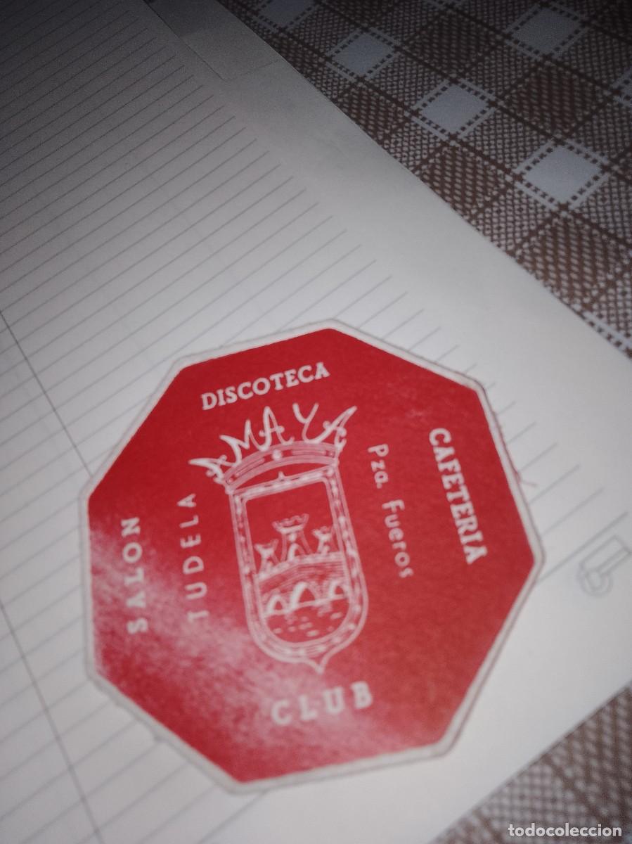 Otros art&iacute;culos de coleccionismo en papel: Posavasos a&ntilde;os 50 60 aproximado discoteca cafeter&iacute;a tudela