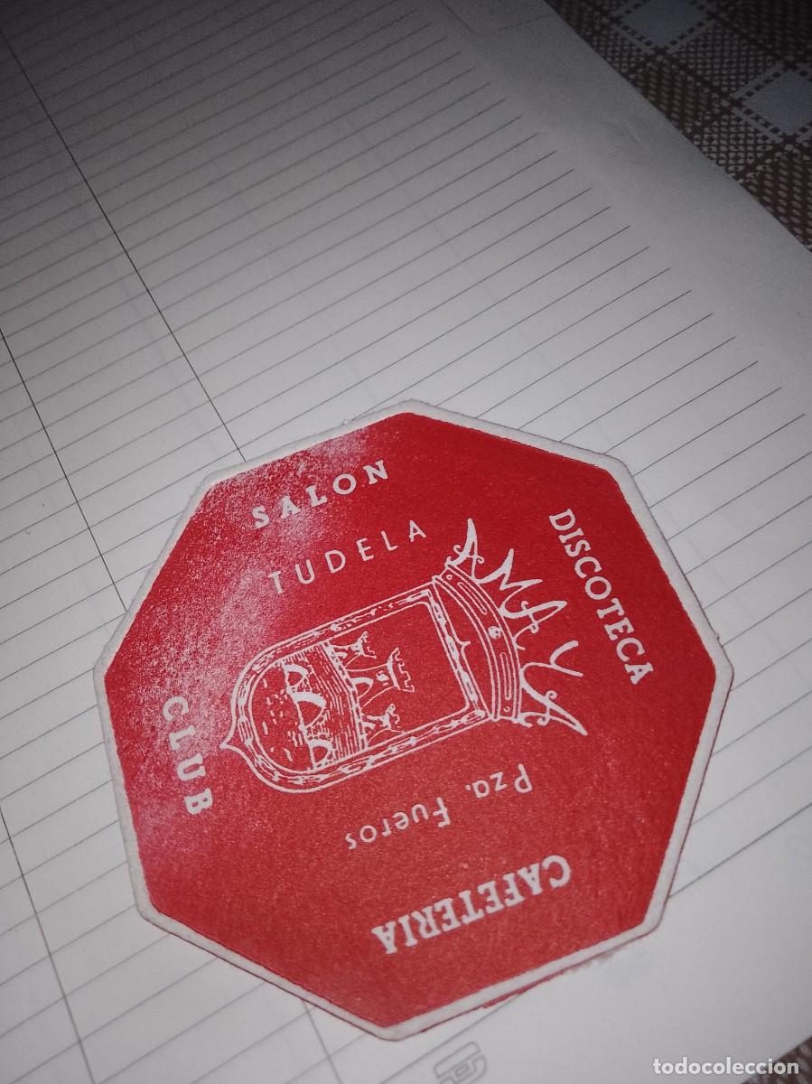 Otros art&iacute;culos de coleccionismo en papel: Posavasos a&ntilde;os 50 60 aproximado discoteca cafeter&iacute;a tudela
