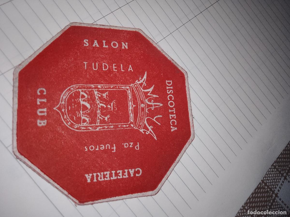 Otros art&iacute;culos de coleccionismo en papel: Posavasos a&ntilde;os 50 60 aproximado discoteca cafeter&iacute;a tudela
