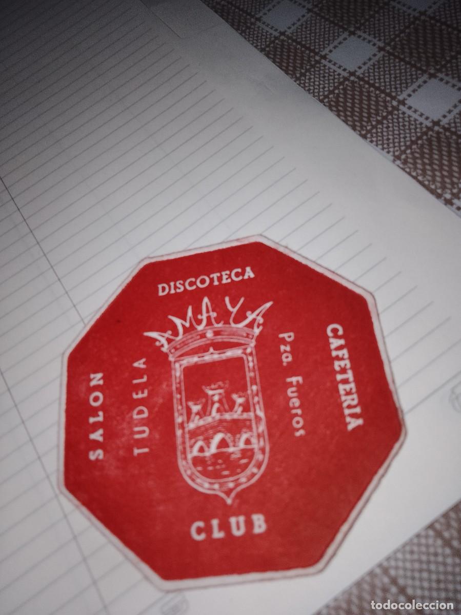 Otros art&iacute;culos de coleccionismo en papel: Posavasos a&ntilde;os 50 60 aproximado discoteca cafeter&iacute;a tudela