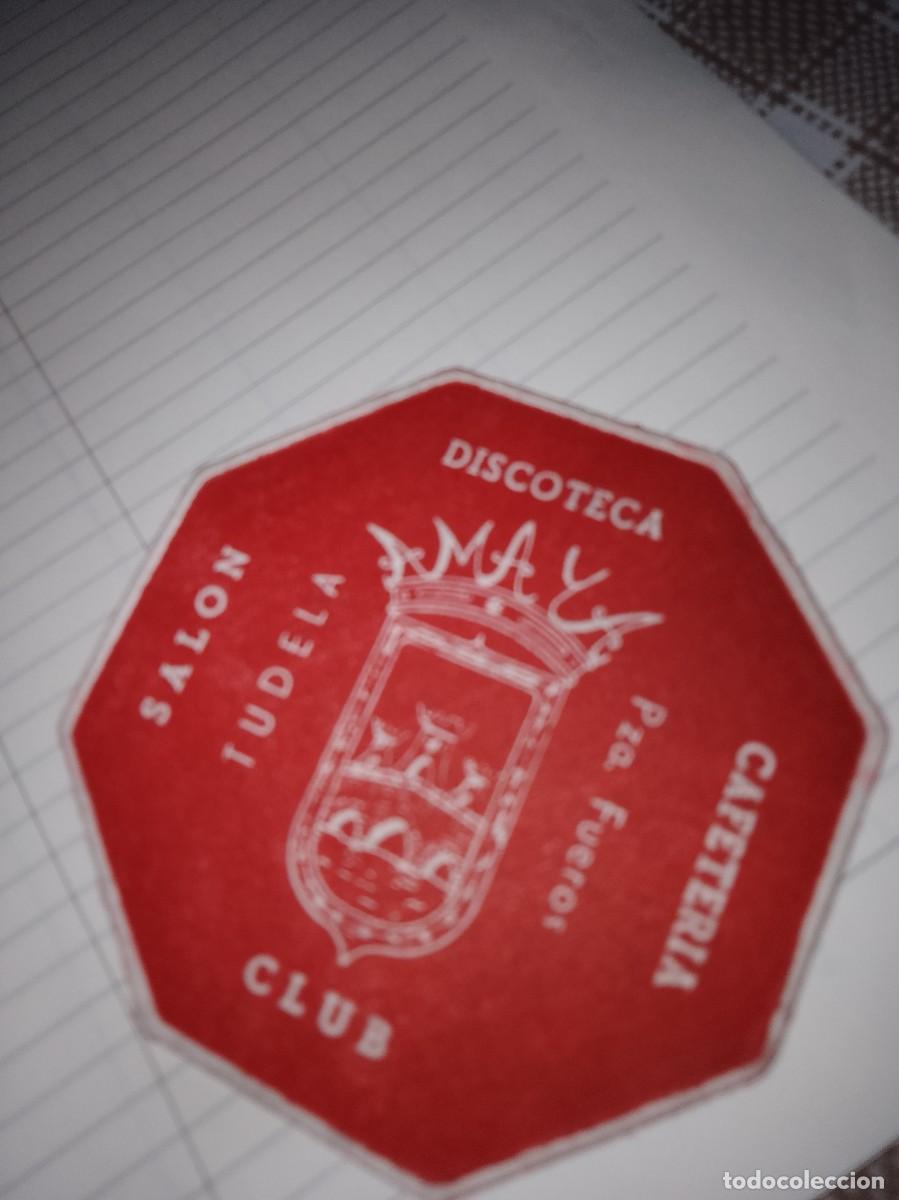 Otros art&iacute;culos de coleccionismo en papel: Posavasos a&ntilde;os 50 60 aproximado discoteca cafeter&iacute;a tudela