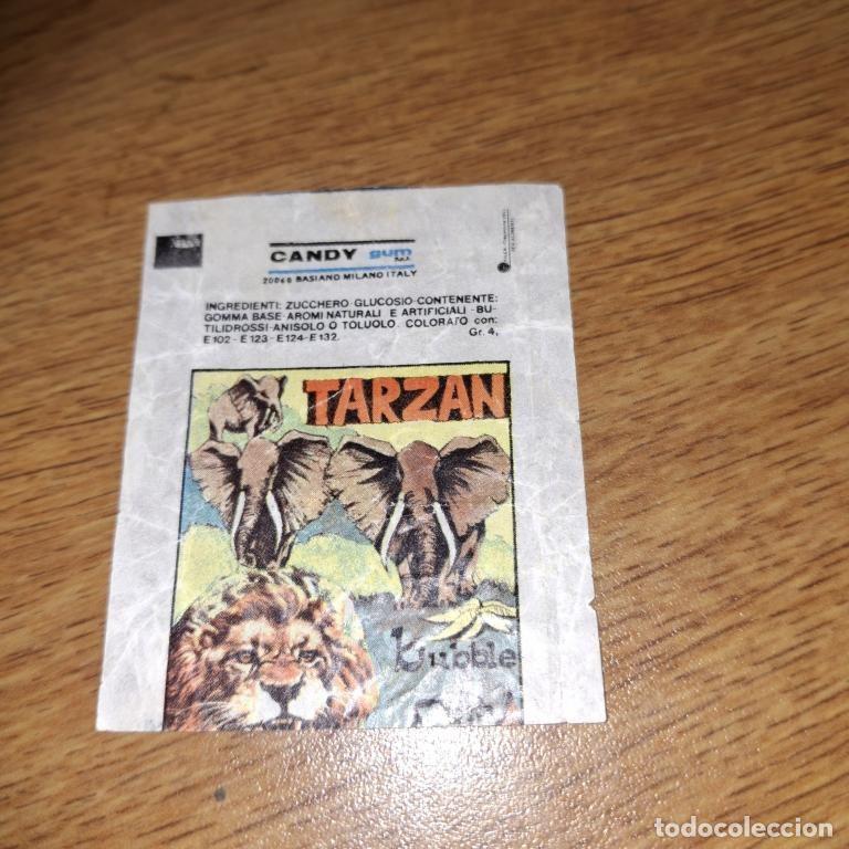 Otros art&iacute;culos de coleccionismo en papel: Tarzan bubble gum (candy) CROMO